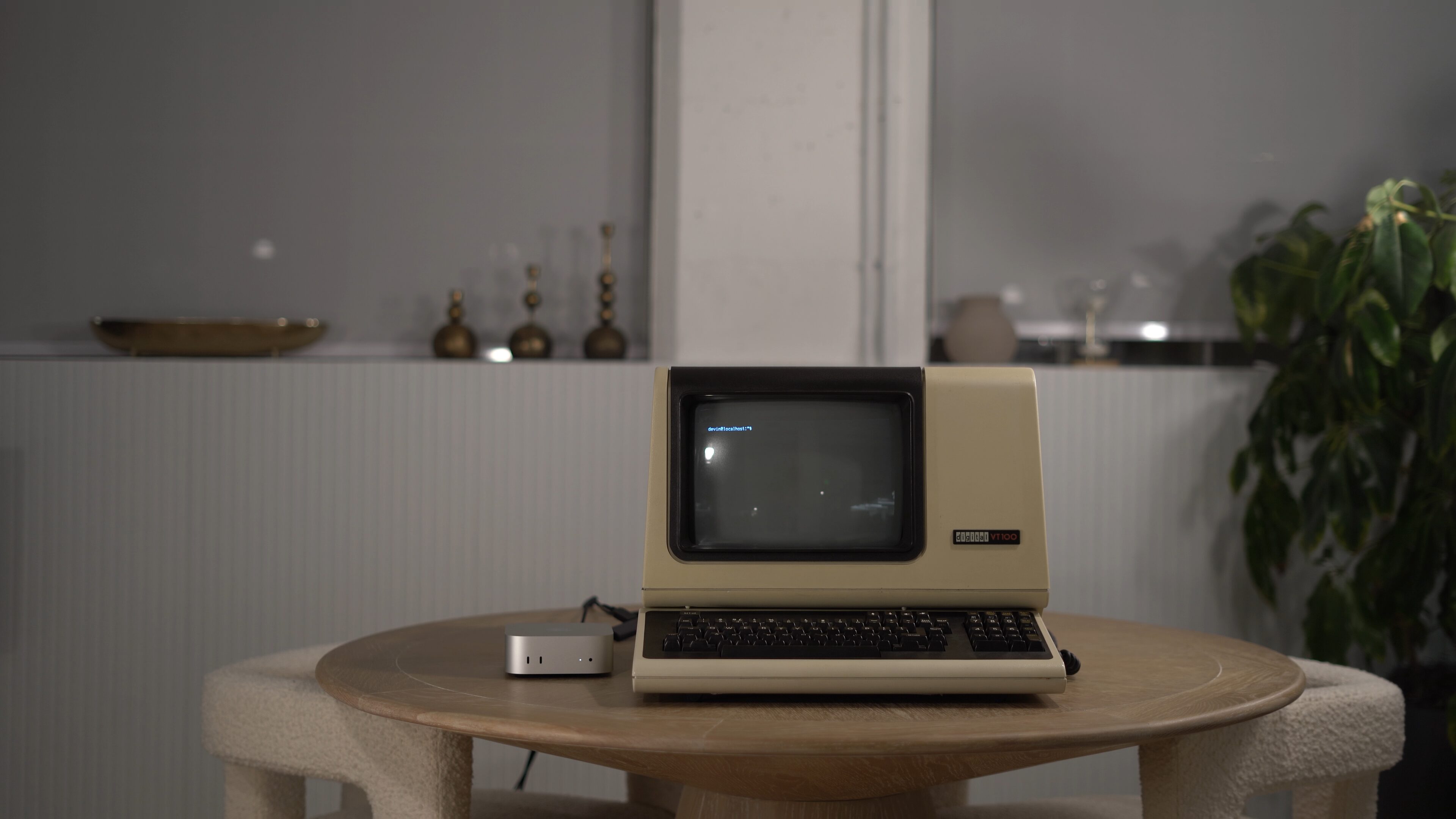 The VT-100 on my desk